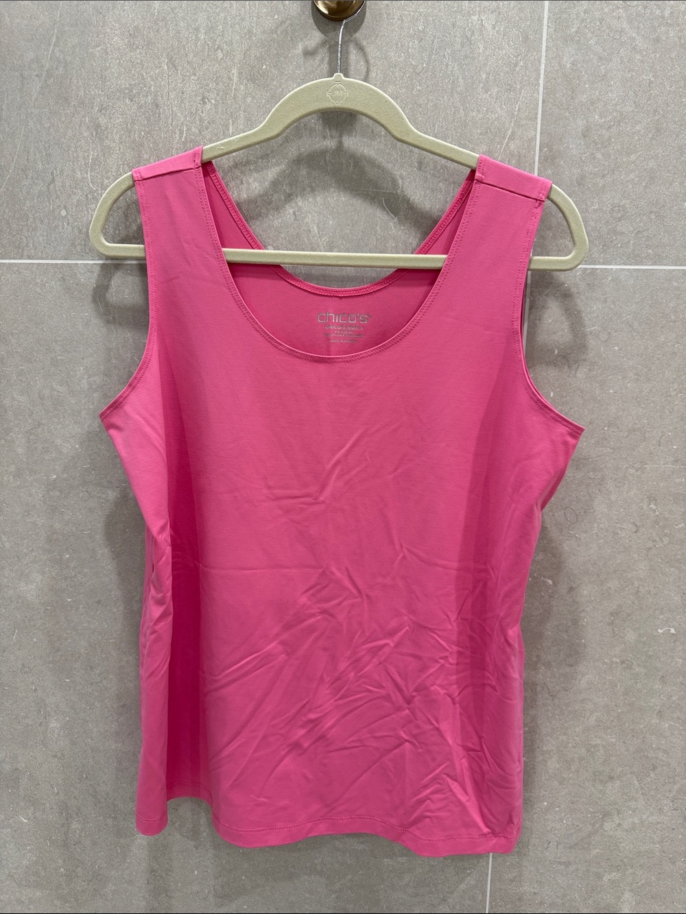 Chico's Pink Sleeveless Tank